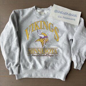 Vintage Minnesota Vikings Football Sweatshirt, NFL Minnesota Vikings Shirt Tee